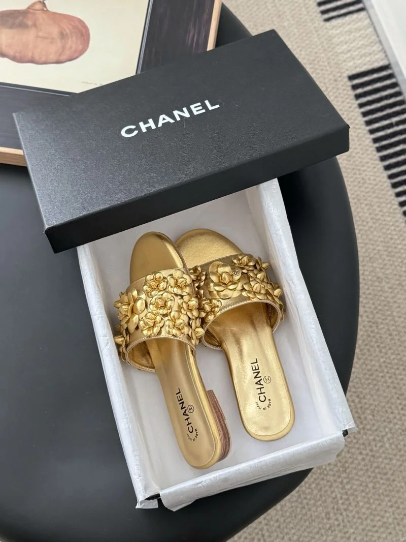 OdorResistant Chanel Slippers 19604