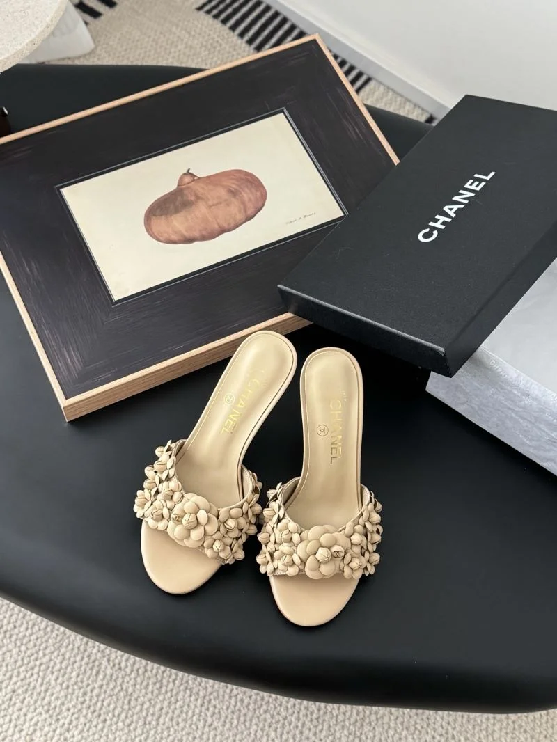 Chanel Slippers WrinkleFree 19607