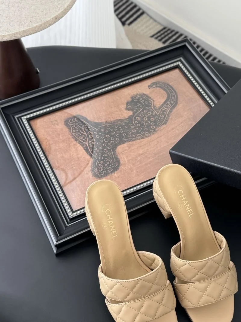 Neat Chanel Slippers 18972