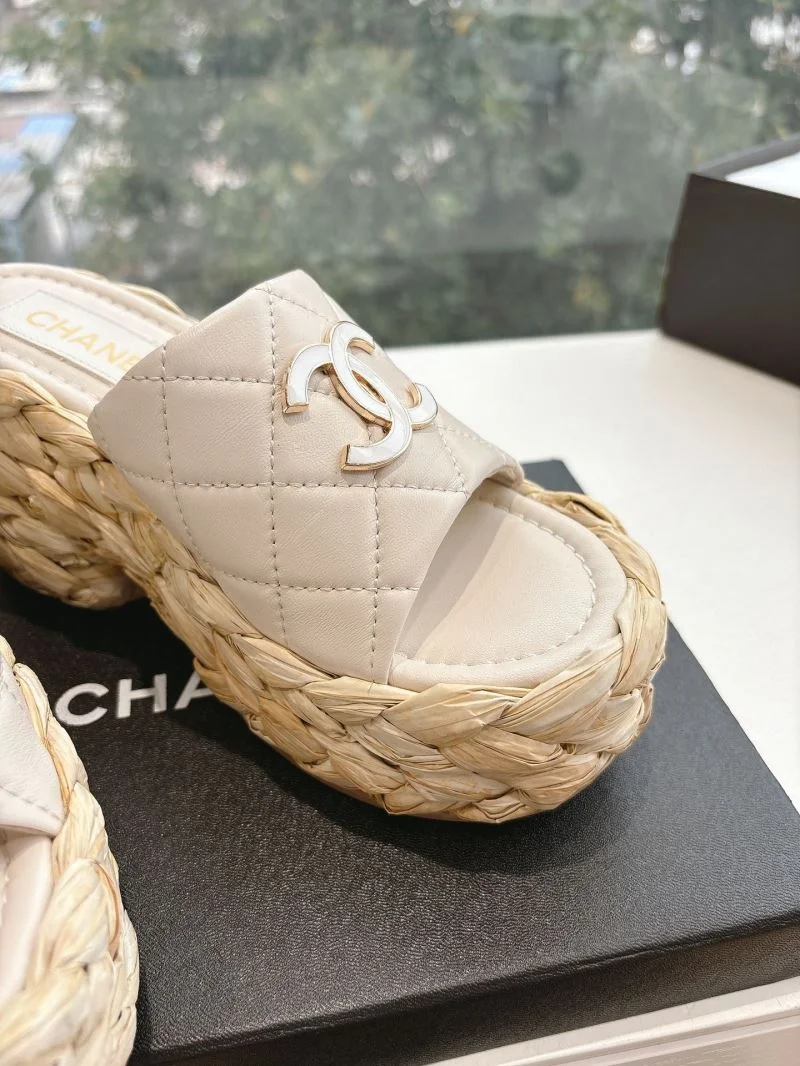 Chanel Slippers SmoothTexture 18895