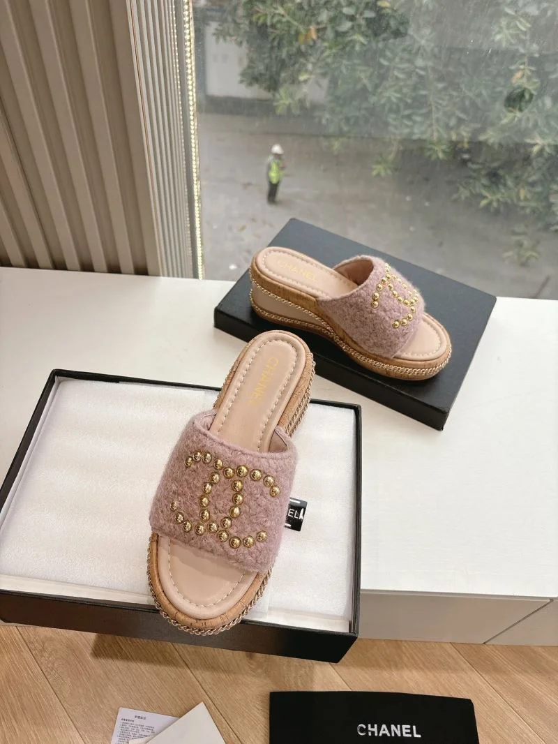 Chanel Slippers Affordable 18887