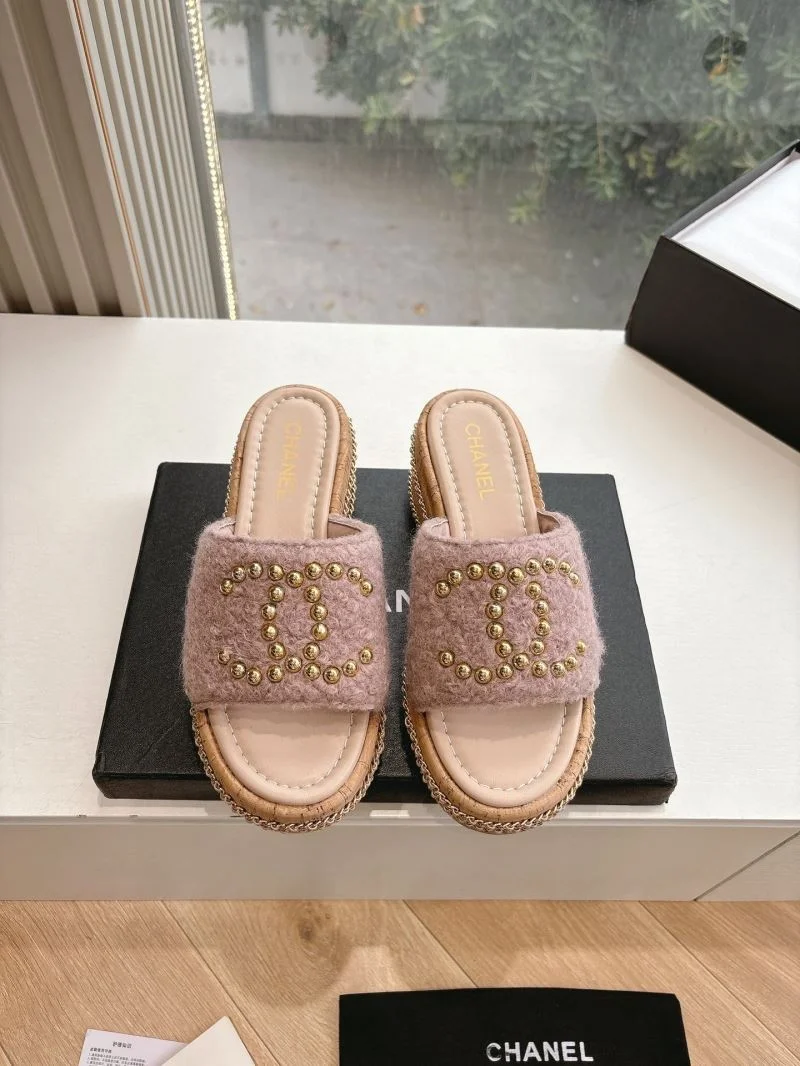 Chanel Slippers Affordable 18887