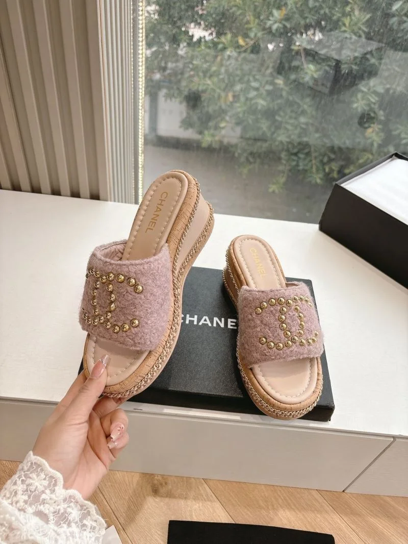 Chanel Slippers Affordable 18887