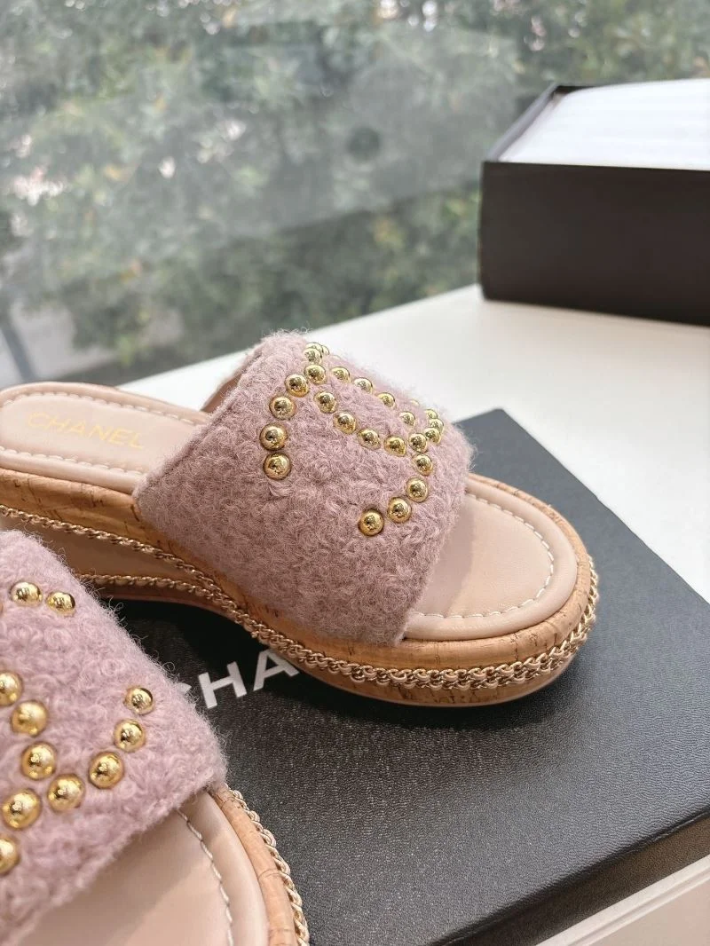 Chanel Slippers Affordable 18887