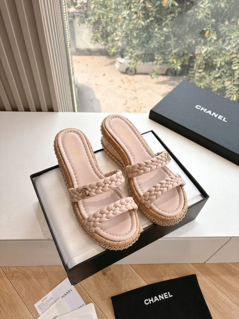 Packable Chanel Slippers 18882