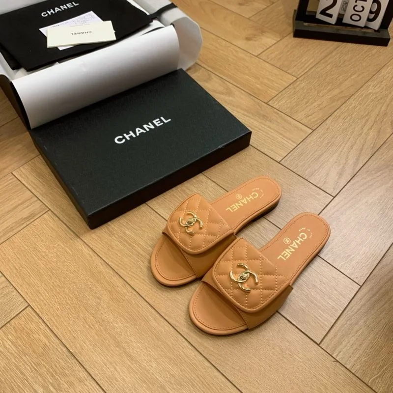 Original Chanel Slippers 18801