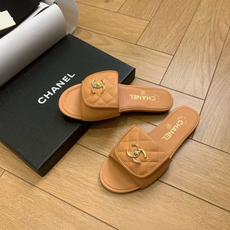 Original Chanel Slippers 18801