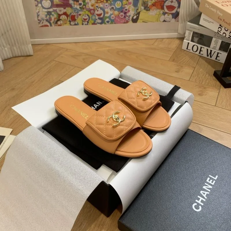 Original Chanel Slippers 18801