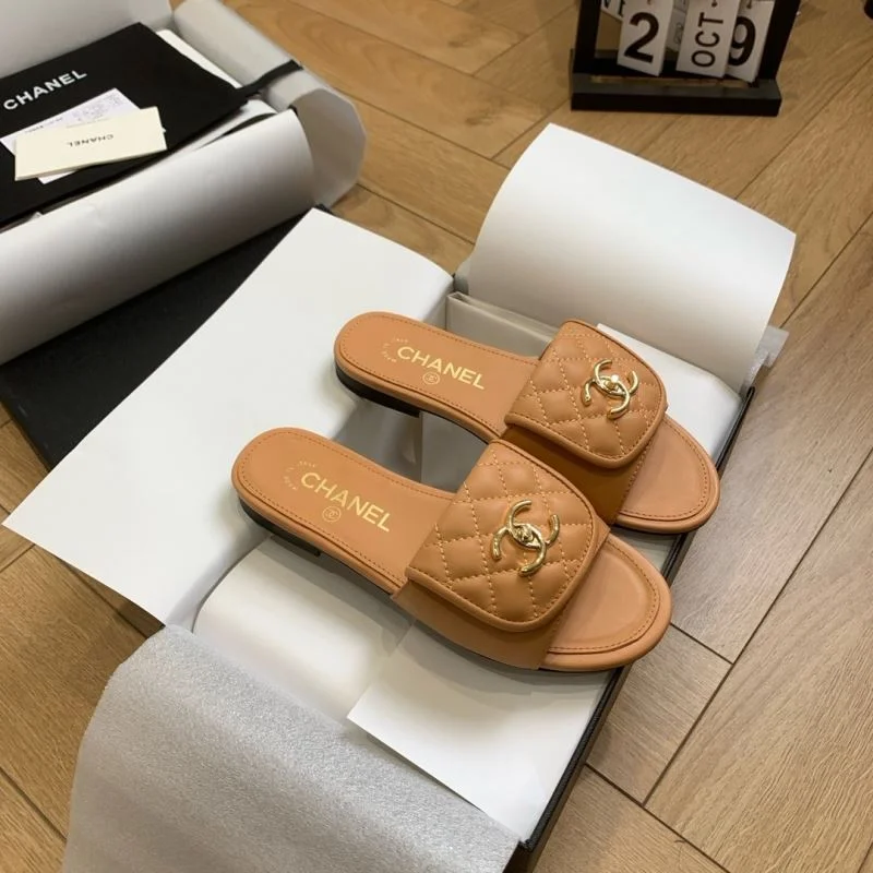 Original Chanel Slippers 18801