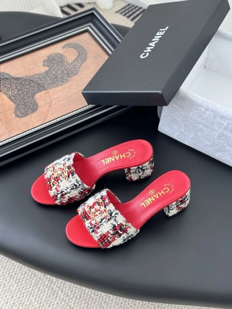 Bright Chanel Slippers 18789