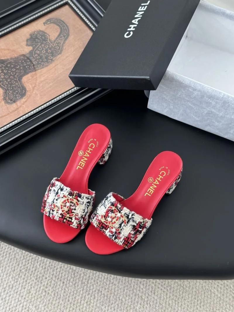 Bright Chanel Slippers 18789