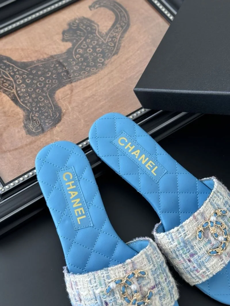 Soft Chanel Slippers 18785