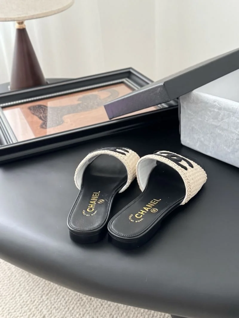 Chanel Slippers Affordable 18736