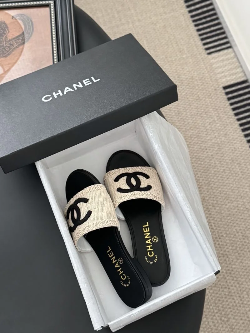 Chanel Slippers Affordable 18736