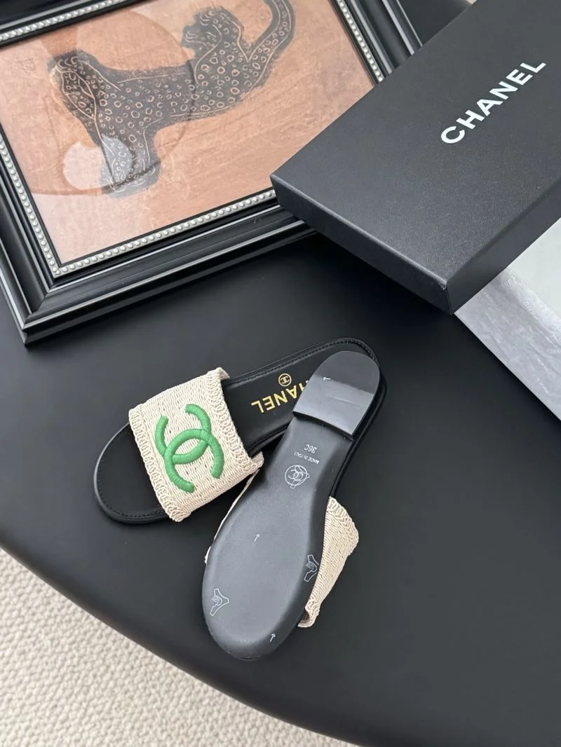 Chanel Slippers TimelessDesign 18735