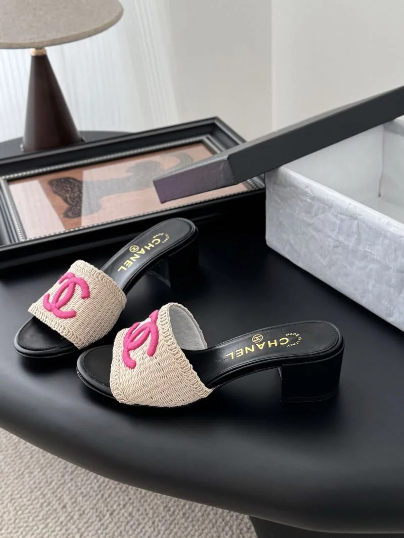 Chanel Slippers Colorful 18733