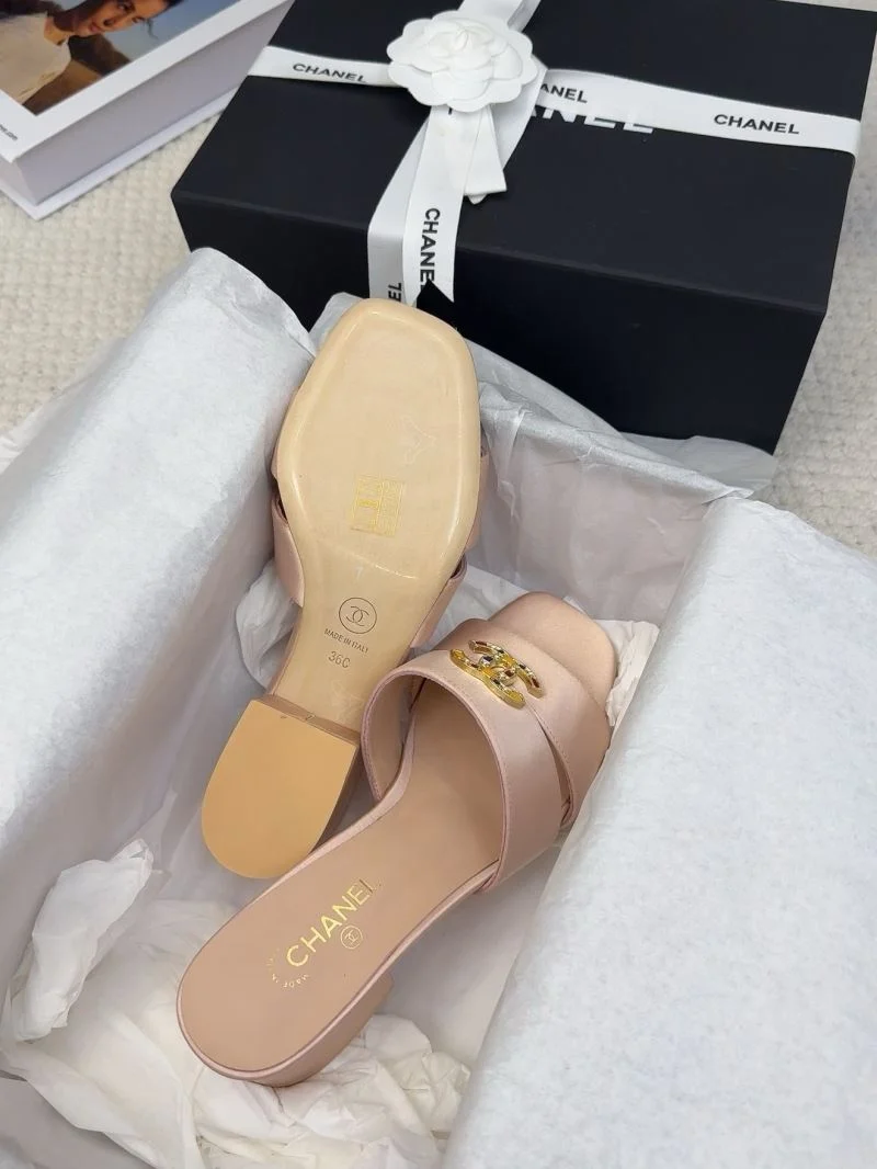 SmoothTexture Chanel Slippers 18724