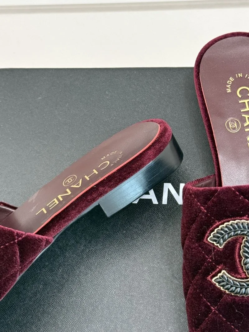 Unique Chanel Slippers 18699