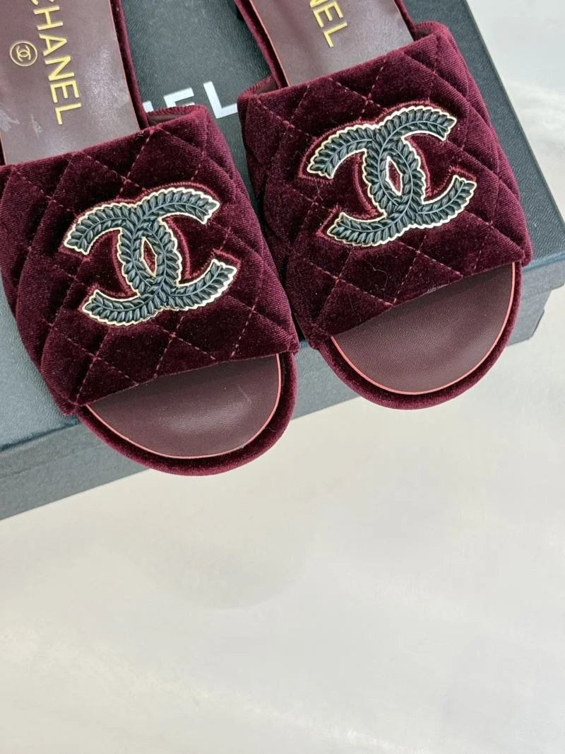 Unique Chanel Slippers 18699