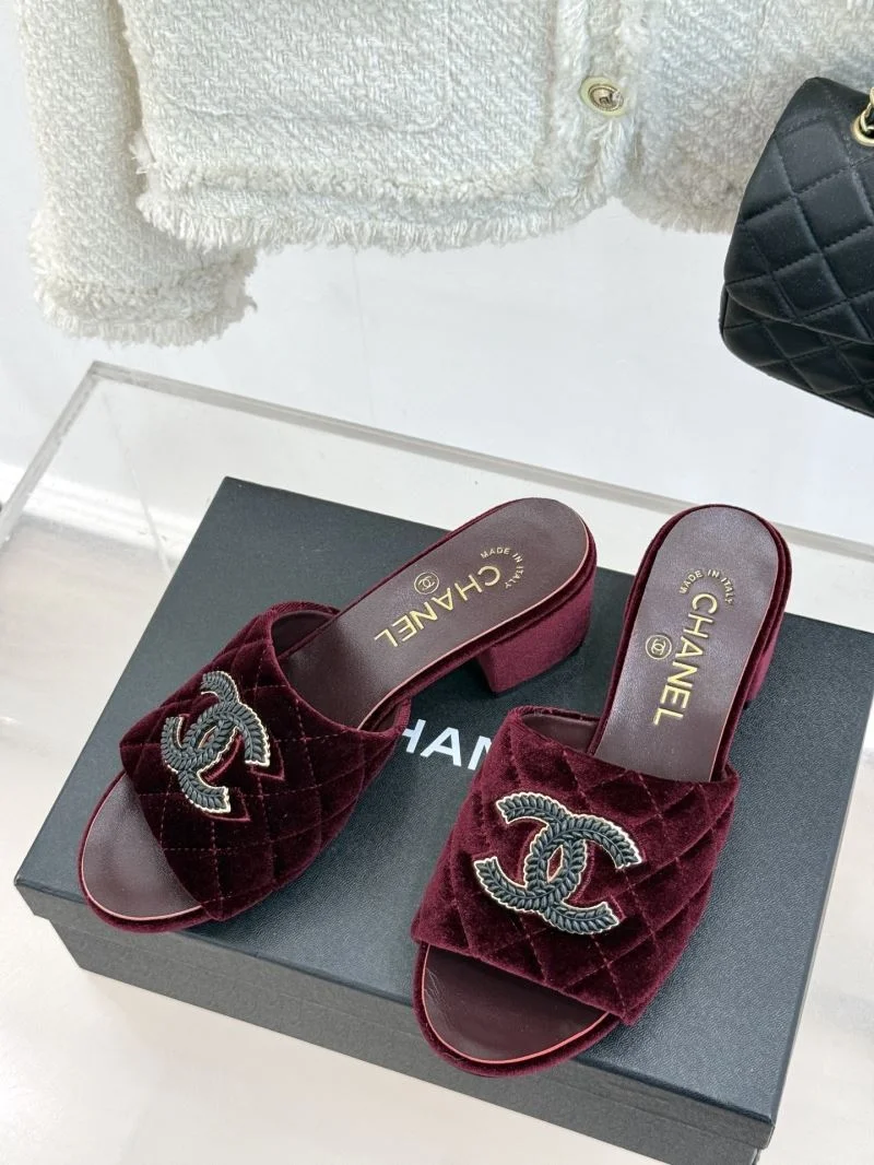 Packable Chanel Slippers 18692