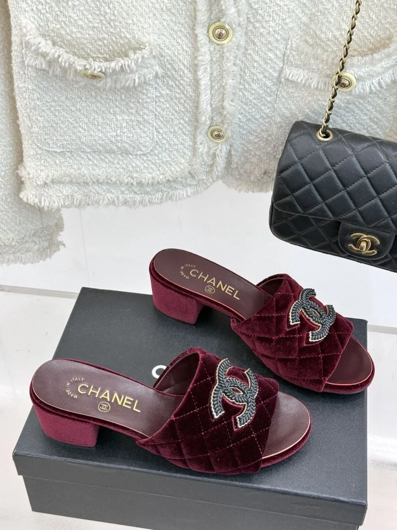 Packable Chanel Slippers 18692