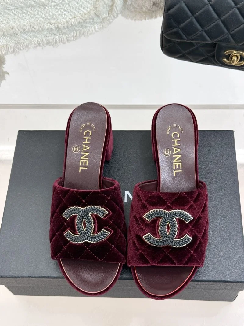 Packable Chanel Slippers 18692