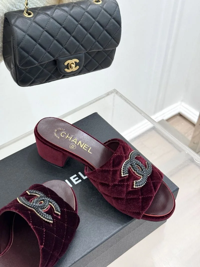 Packable Chanel Slippers 18692