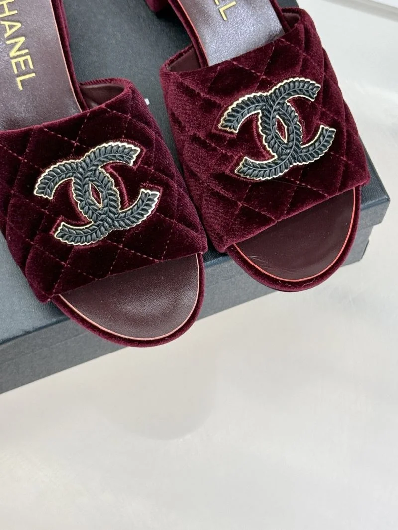 Packable Chanel Slippers 18692