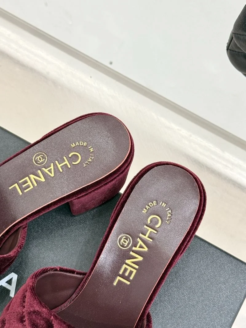 Packable Chanel Slippers 18692
