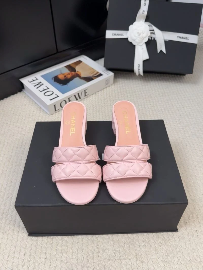 Chanel Slippers Upgraded 18659