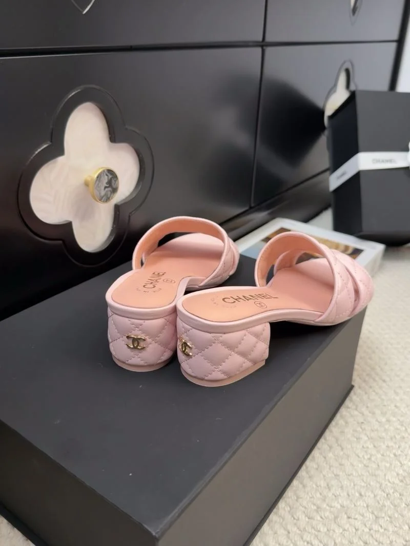 Chanel Slippers Upgraded 18659