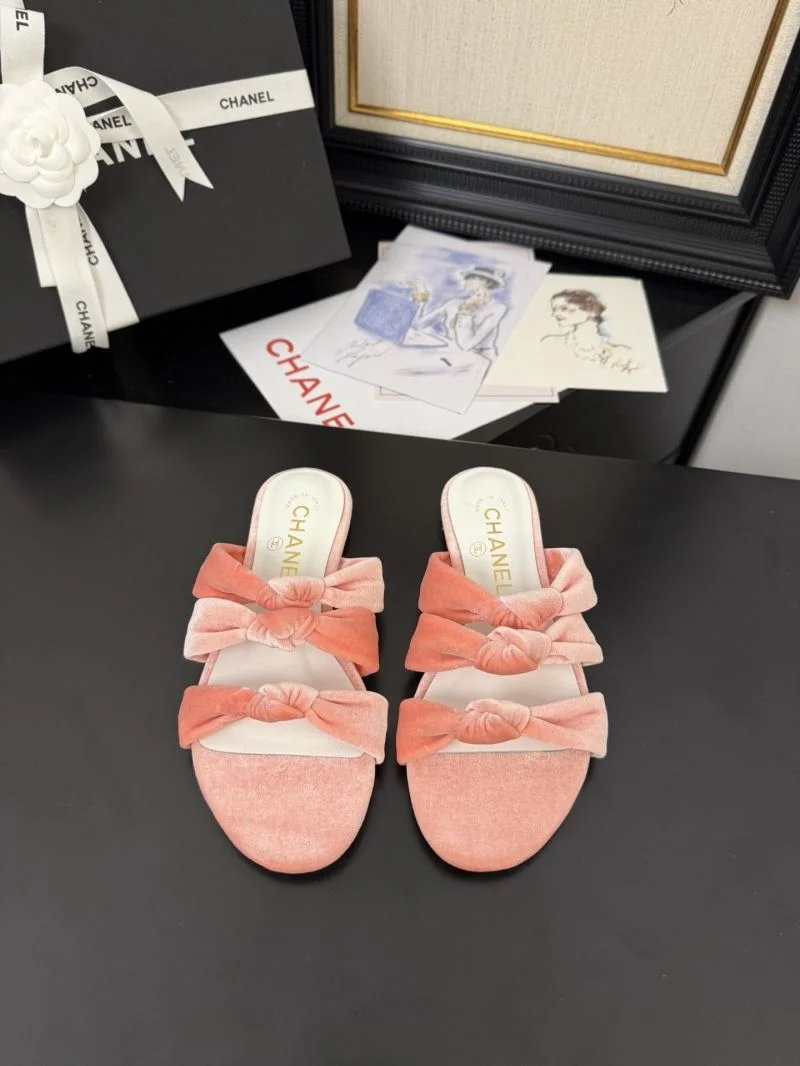 Chanel Slippers Stretchable 18645