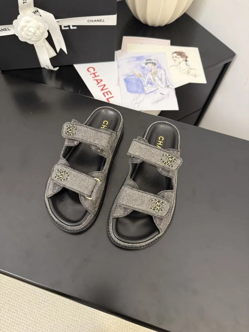 Packable Chanel Slippers 18676