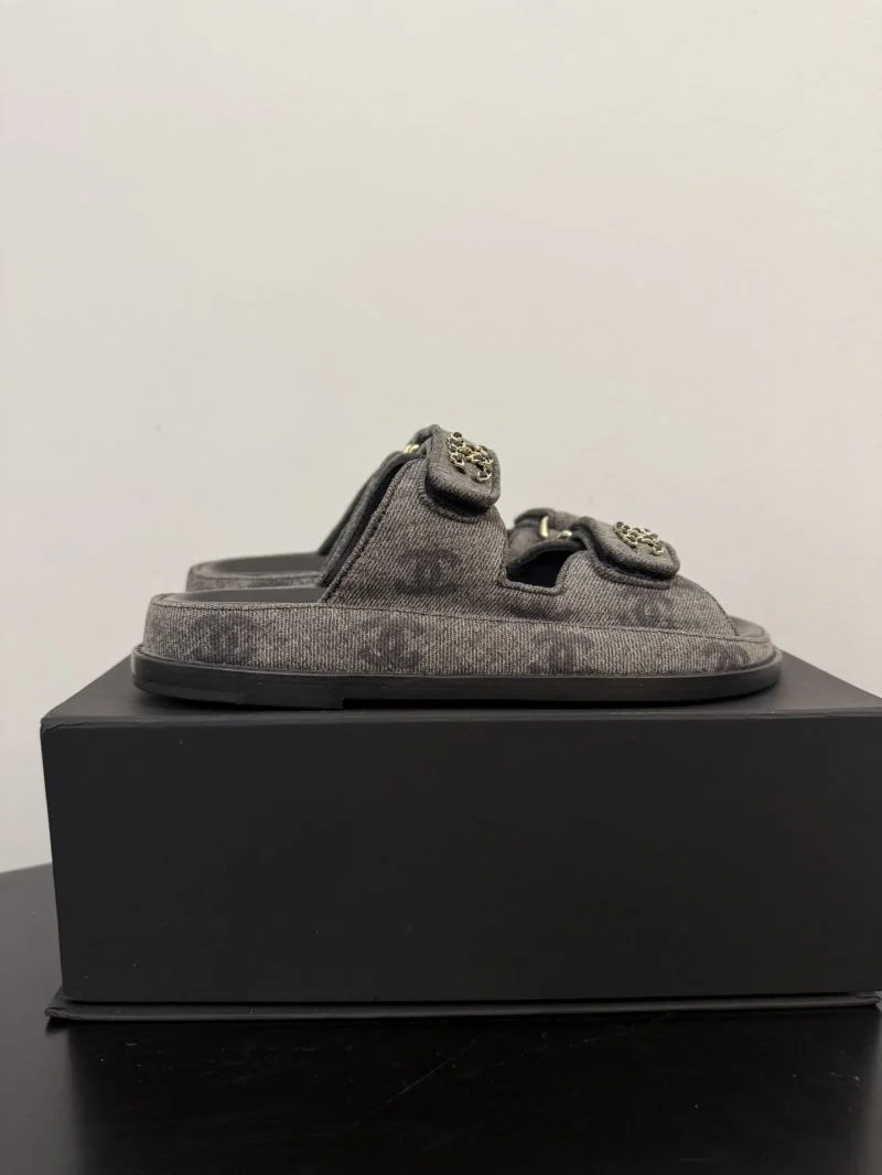 Packable Chanel Slippers 18676