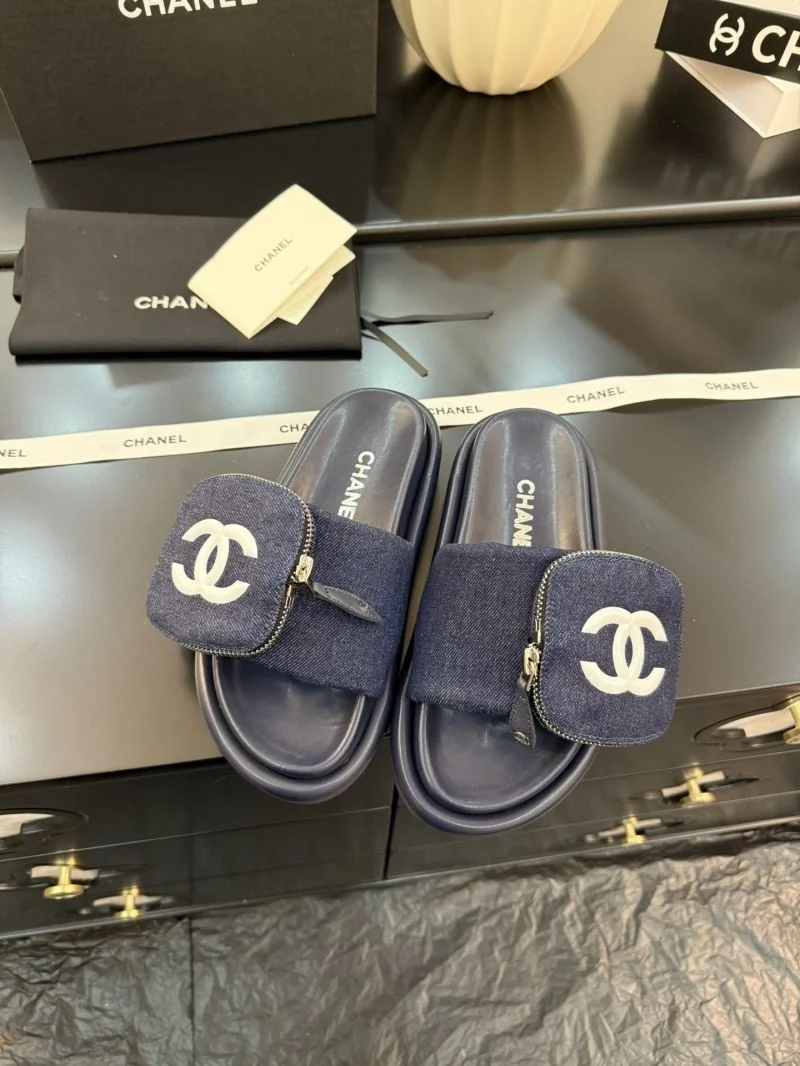 Chanel Slippers Stretchable 18605
