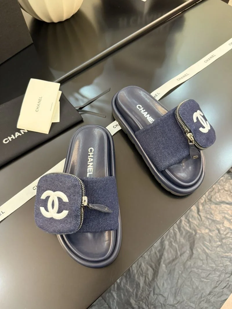 Chanel Slippers Stretchable 18605