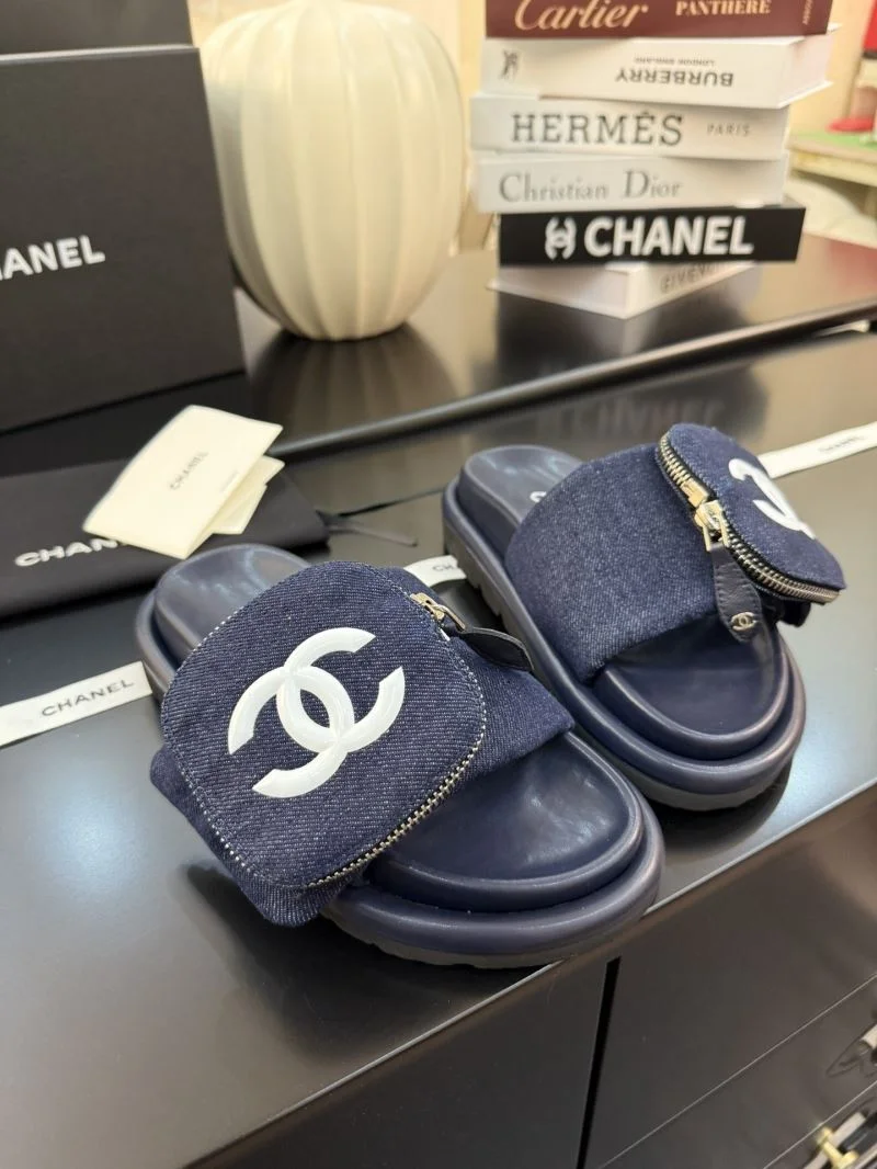 Chanel Slippers Stretchable 18605