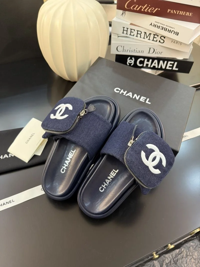 Chanel Slippers Stretchable 18605