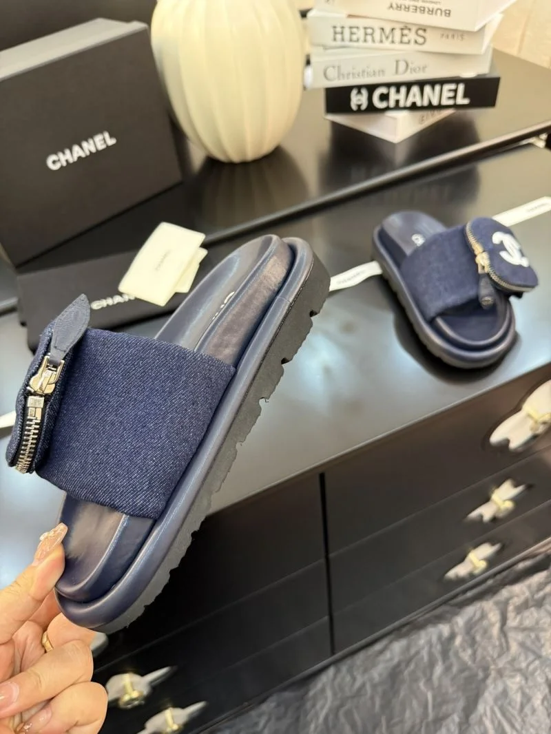 Chanel Slippers Stretchable 18605