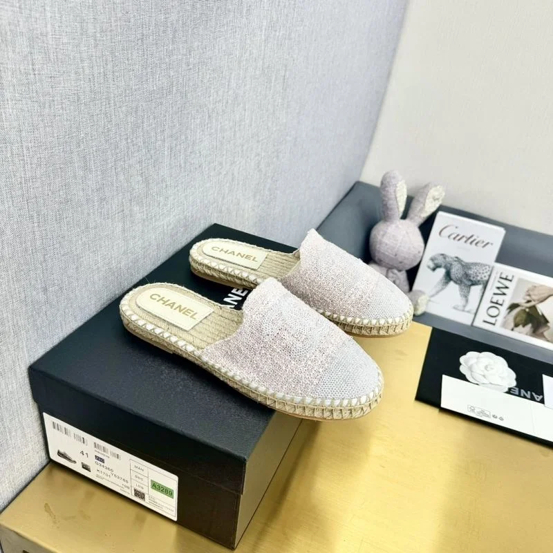 ZipUp Chanel Slippers 18592