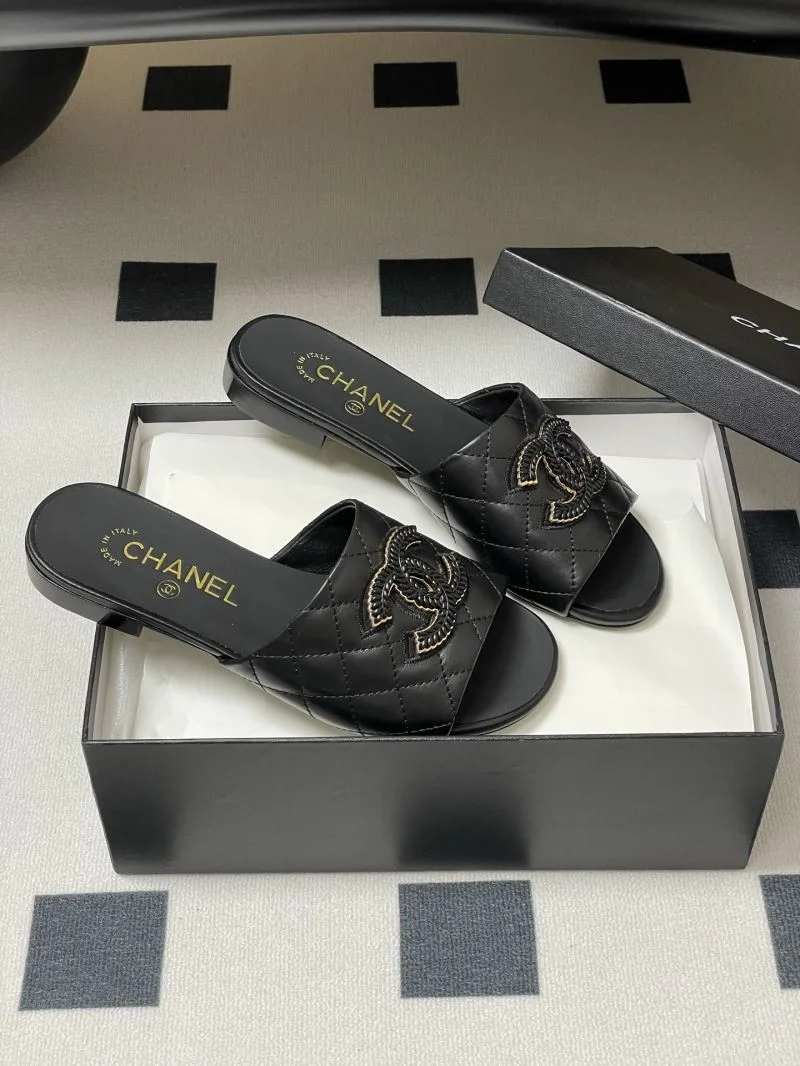Sustainable Chanel Slippers 18607