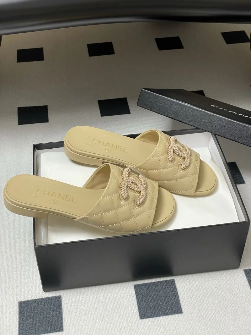 WaterResistant Chanel Slippers 18640
