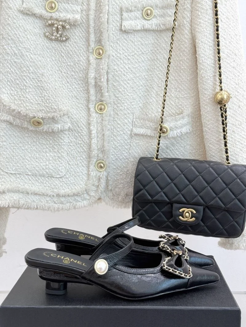Breathable Chanel Slippers 18565