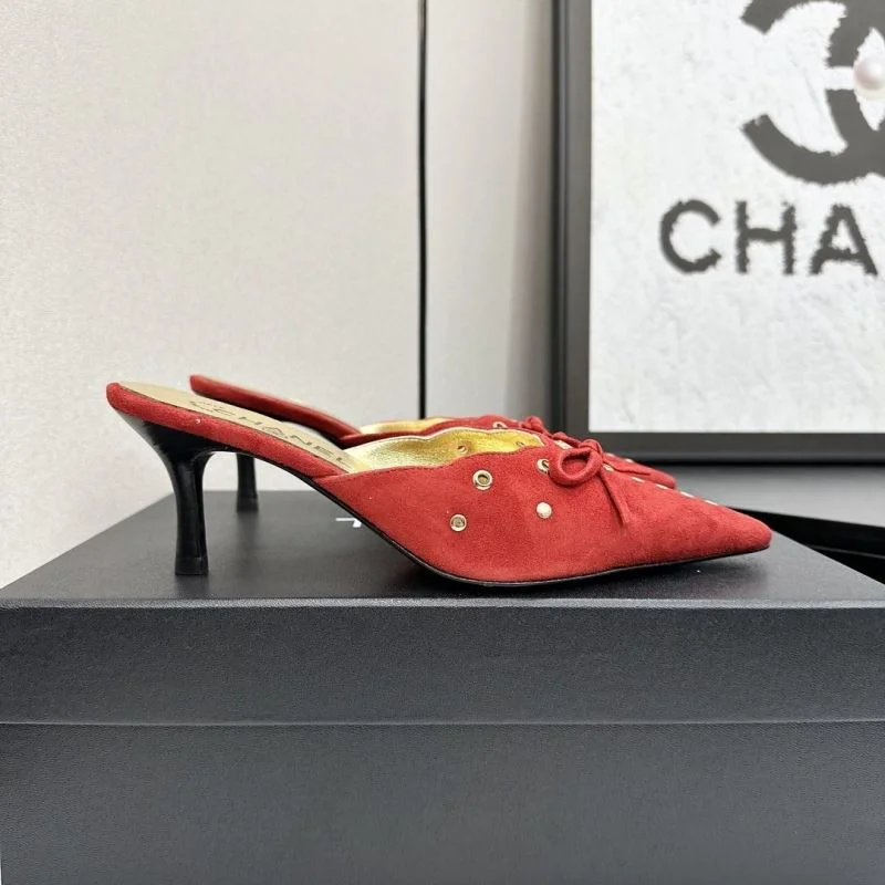 Packable Chanel Slippers 20401