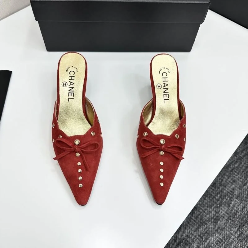 Packable Chanel Slippers 20401