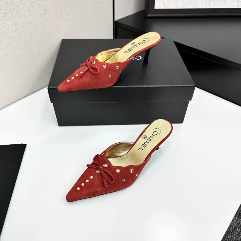 Packable Chanel Slippers 20401