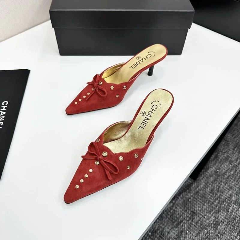 Packable Chanel Slippers 20401
