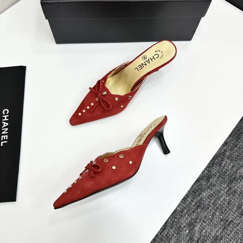 Packable Chanel Slippers 20401