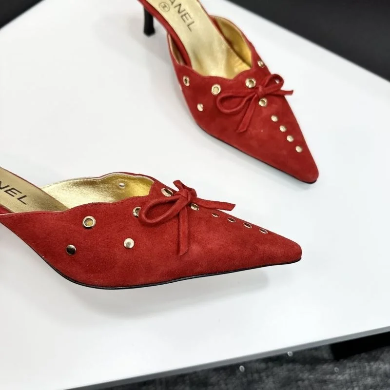 Packable Chanel Slippers 20401