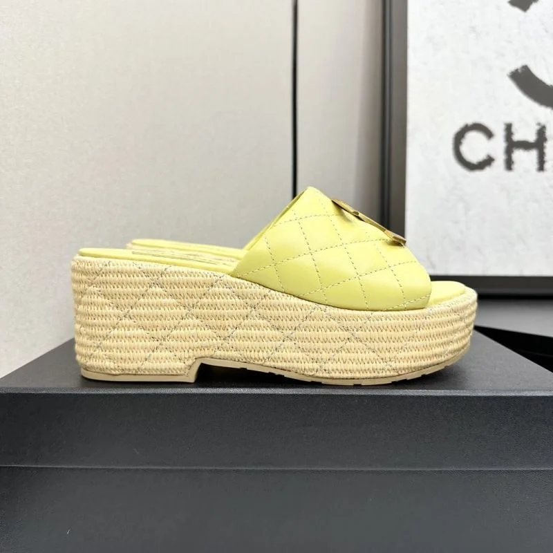 Breathable Chanel Slippers 20392
